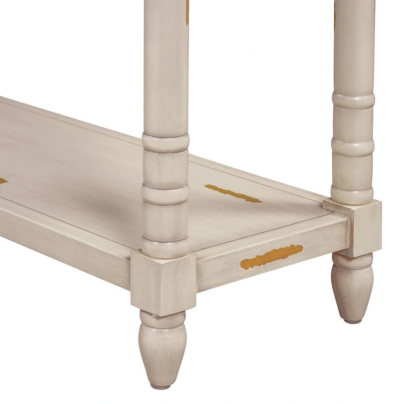 Console Table Sofa Table with Drawers for Entryway 19