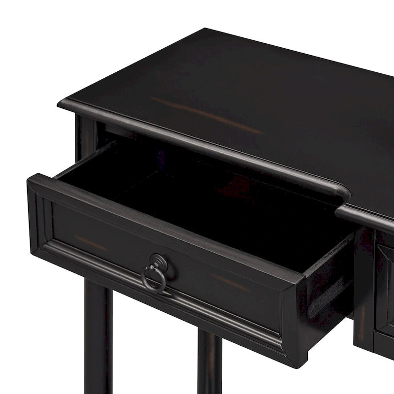 Console Table Sofa Table with Drawers for Entryway 31