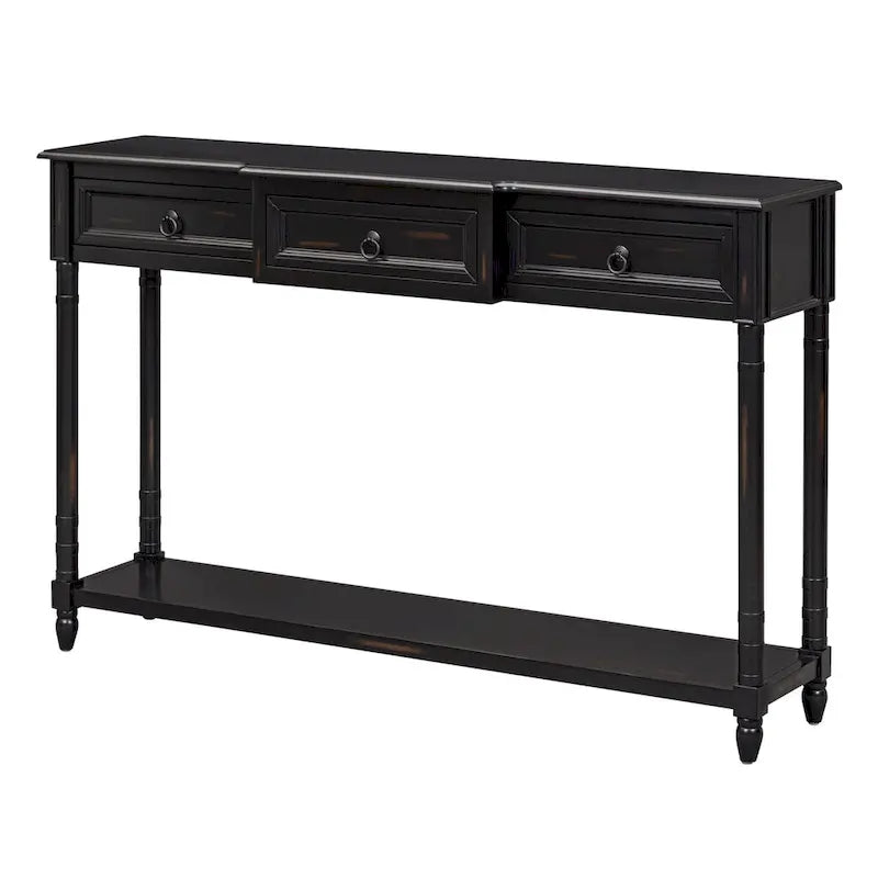 Console Table Sofa Table with Drawers for Entryway 32
