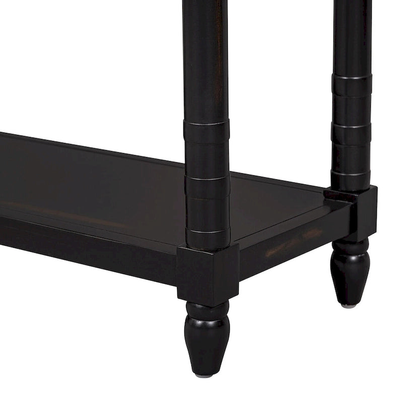 Console Table Sofa Table with Drawers for Entryway 34