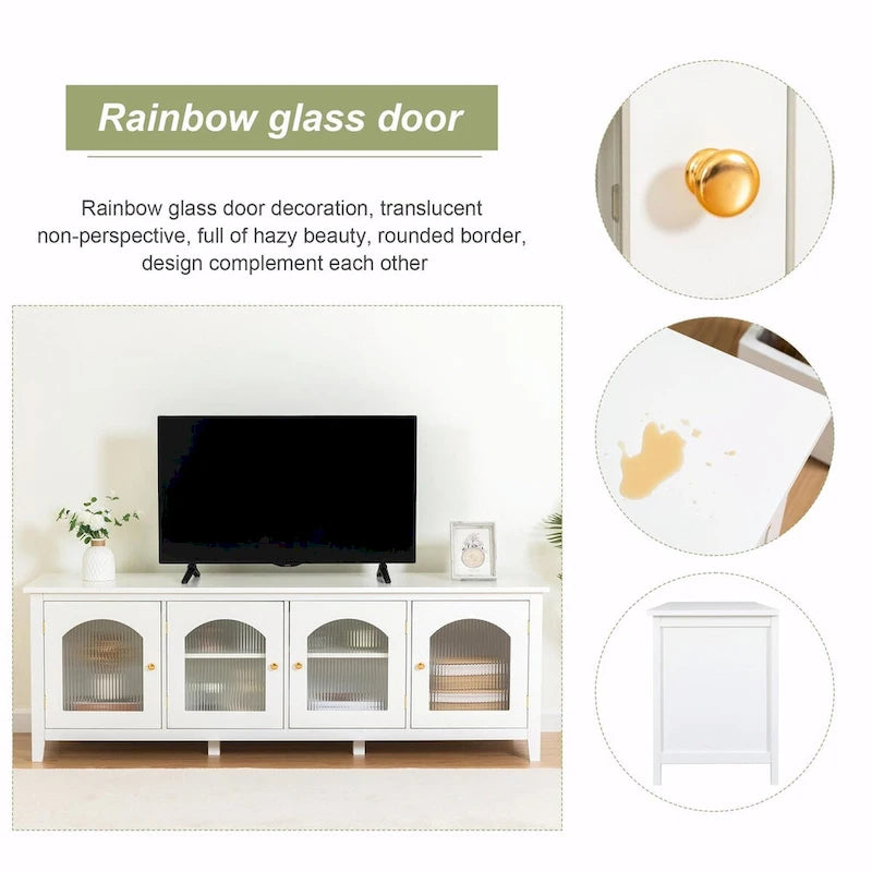 71-inch Stylish TV Cabinet Entertainment Center TV Stand 13