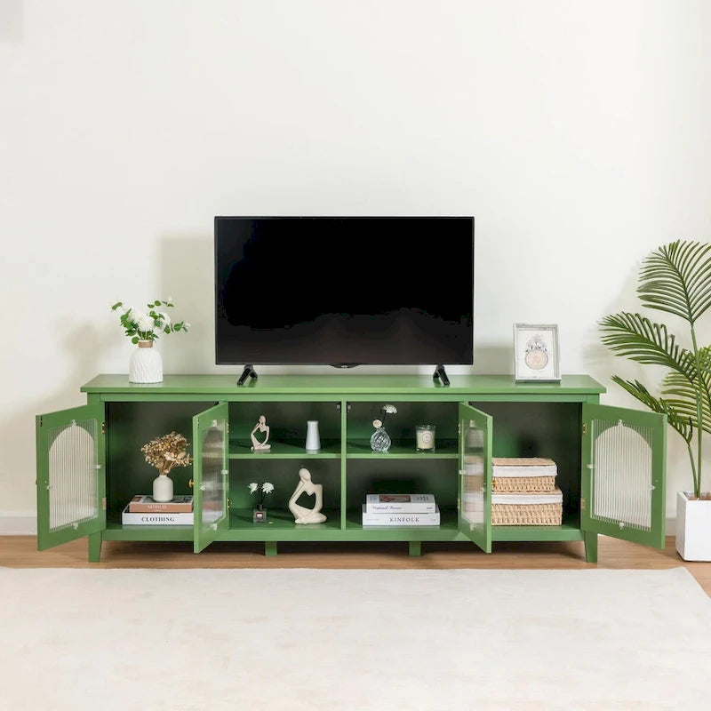 71-inch Stylish TV Cabinet Entertainment Center TV Stand 21