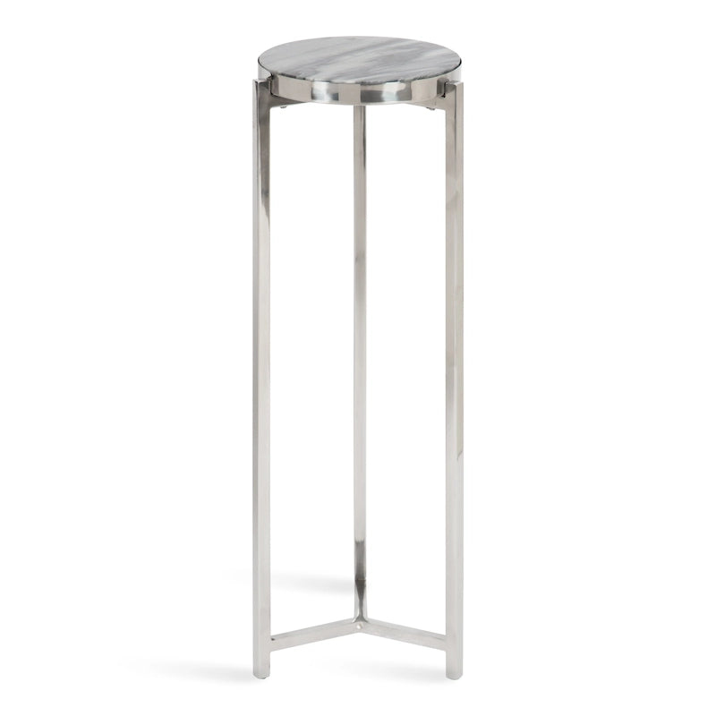 Kate and Laurel Aguilar Glam Drink Table - 9x9x23 41