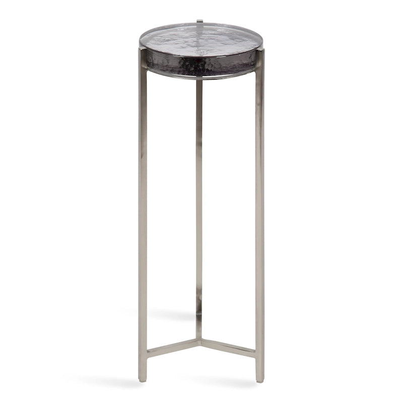 Kate and Laurel Aguilar Glam Drink Table - 9x9x23 44