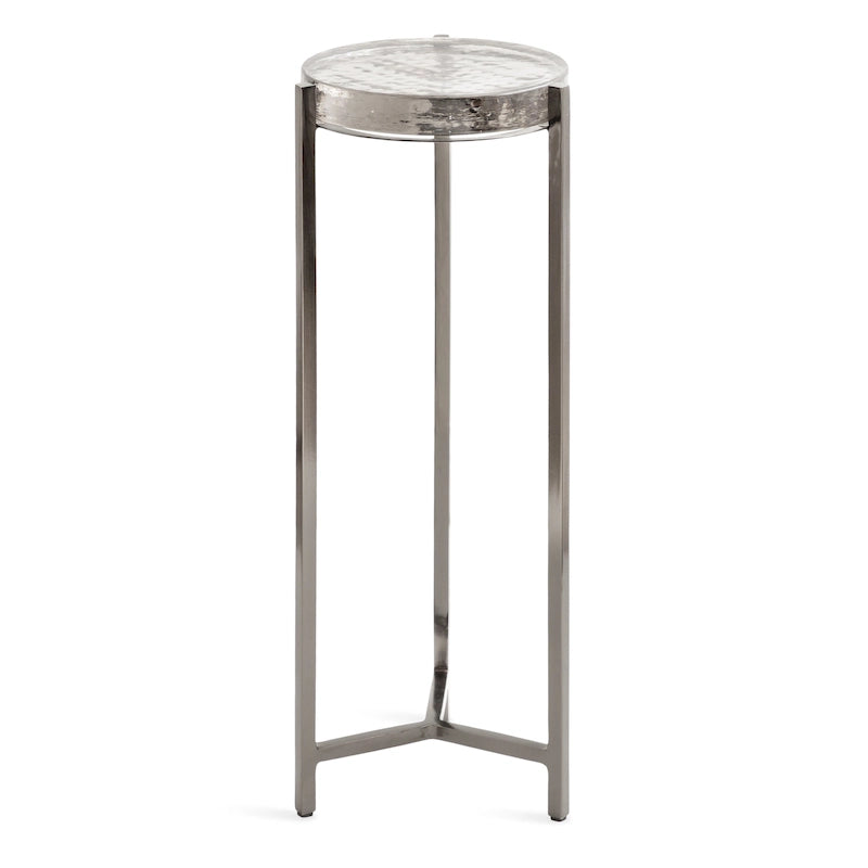 Kate and Laurel Aguilar Glam Drink Table - 9x9x23 46