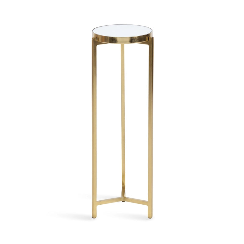 Kate and Laurel Aguilar Glam Drink Table - 9x9x23 49