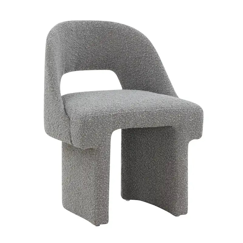 Boucle Modern Elegant Upholstered Accent Chair with MDF Wood Frame for Home Office Living Room & Bedroom 33