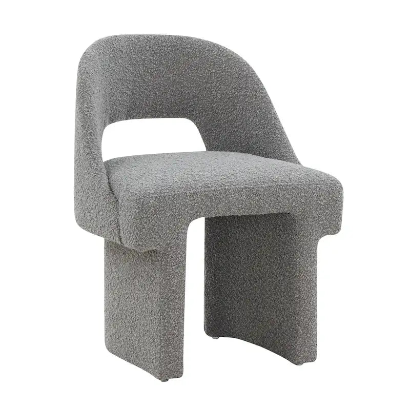 Boucle Modern Elegant Upholstered Accent Chair with MDF Wood Frame for Home Office Living Room & Bedroom 11