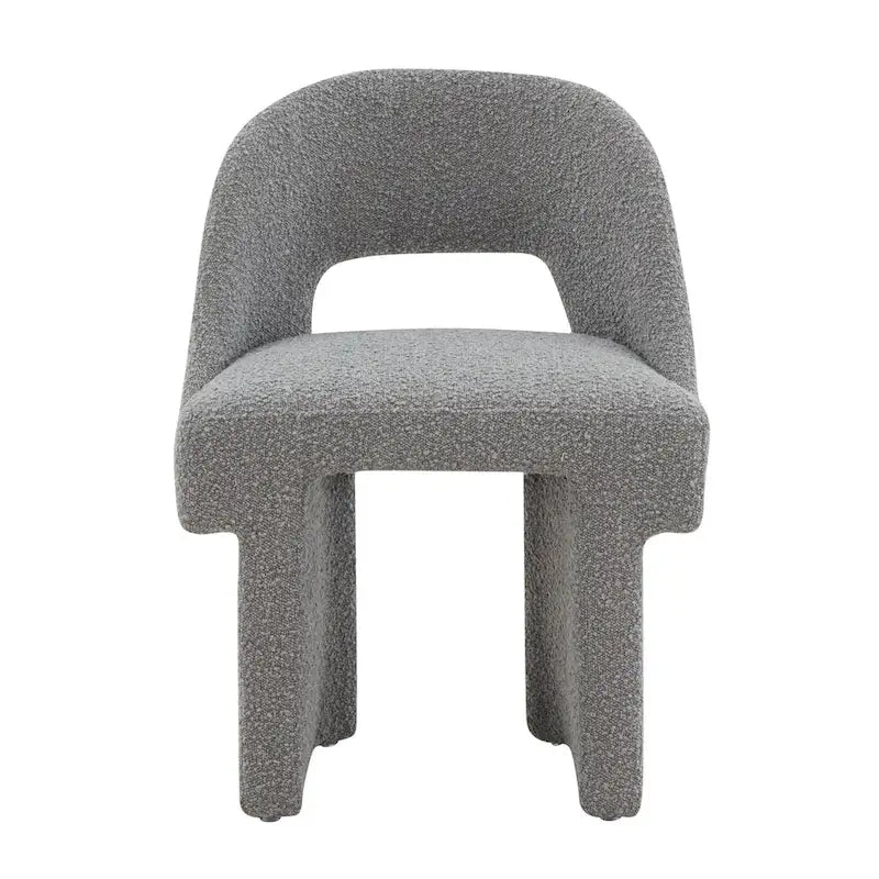 Boucle Modern Elegant Upholstered Accent Chair with MDF Wood Frame for Home Office Living Room & Bedroom 18