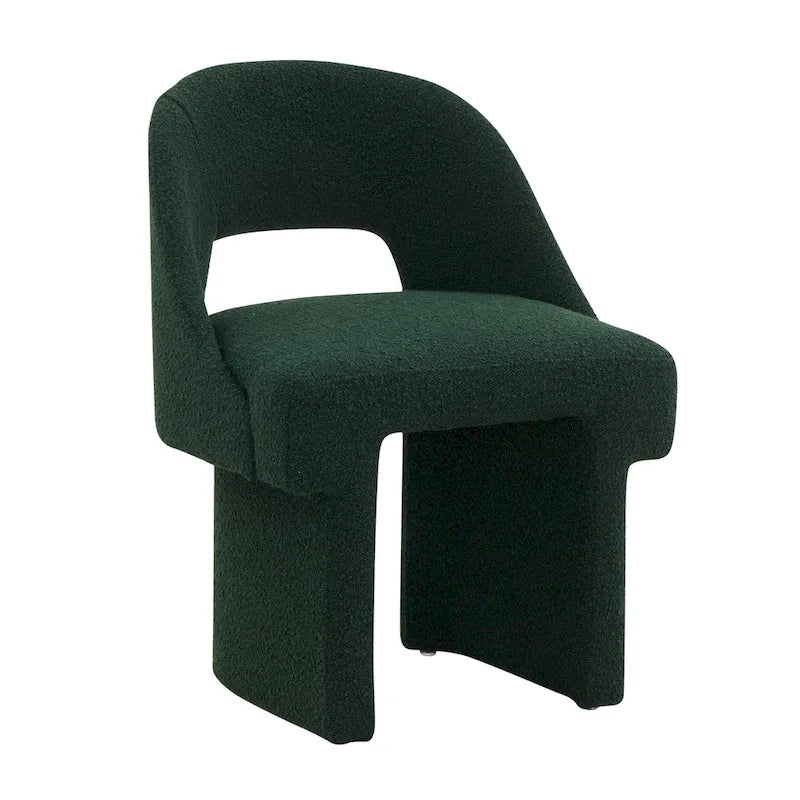 Boucle Modern Elegant Upholstered Accent Chair with MDF Wood Frame for Home Office Living Room & Bedroom 21