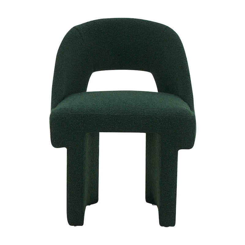 Boucle Modern Elegant Upholstered Accent Chair with MDF Wood Frame for Home Office Living Room & Bedroom 28
