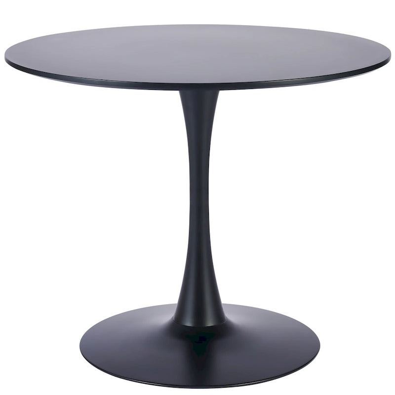 Mid-Century Modern Round Tulip Dining Table 7