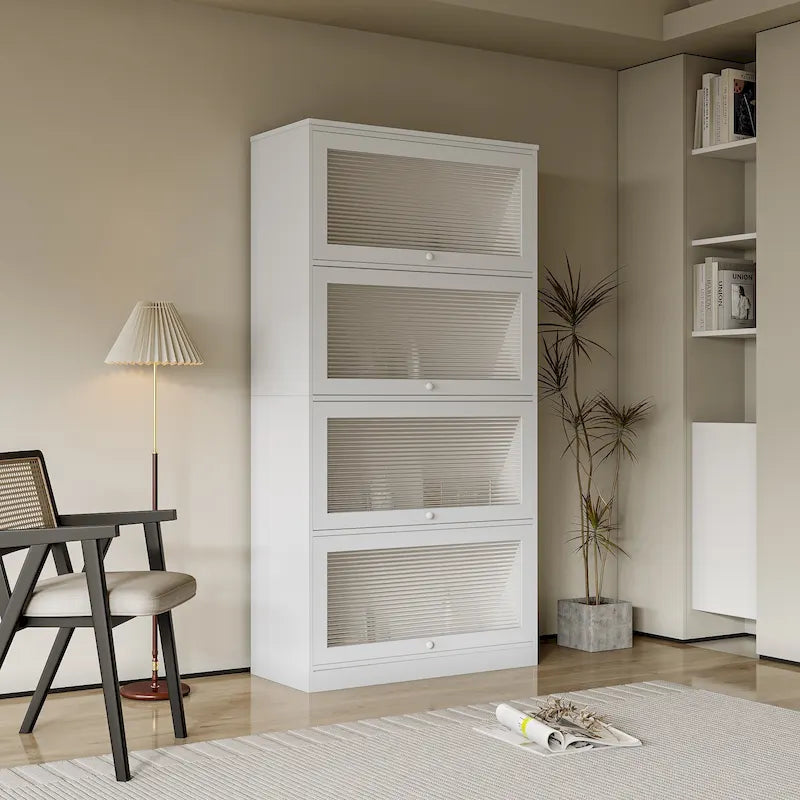 MM Glass Doors Office Storage Cabinet 24