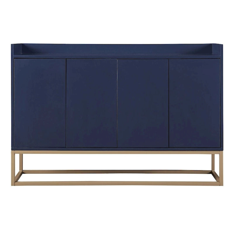 47.2 Modern Cabinet with Spacious Table and 4 Doors Sideboard/Buffet 32