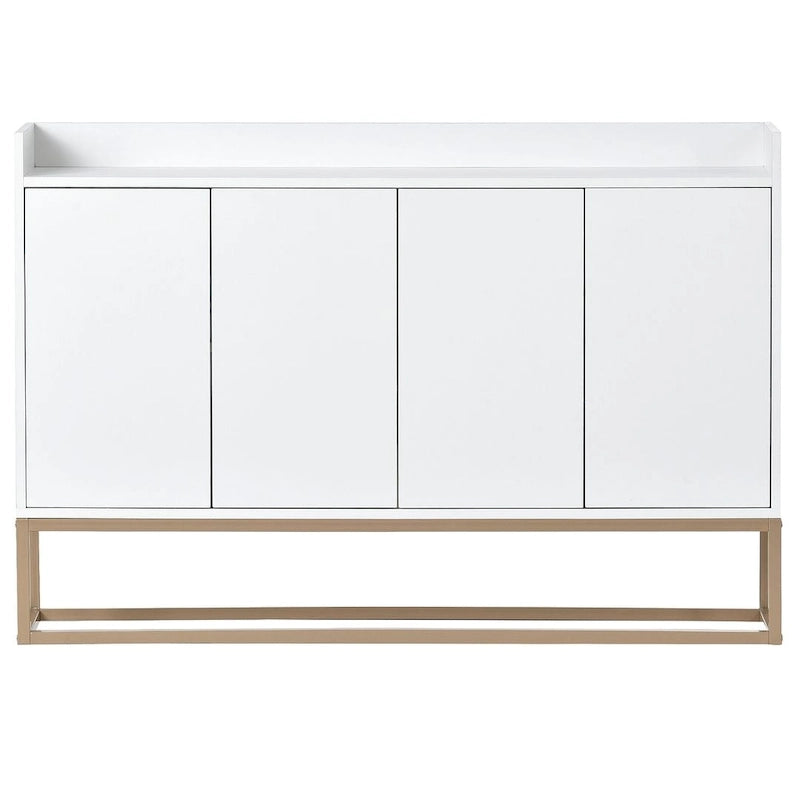 47.2 Modern Cabinet with Spacious Table and 4 Doors Sideboard/Buffet 33