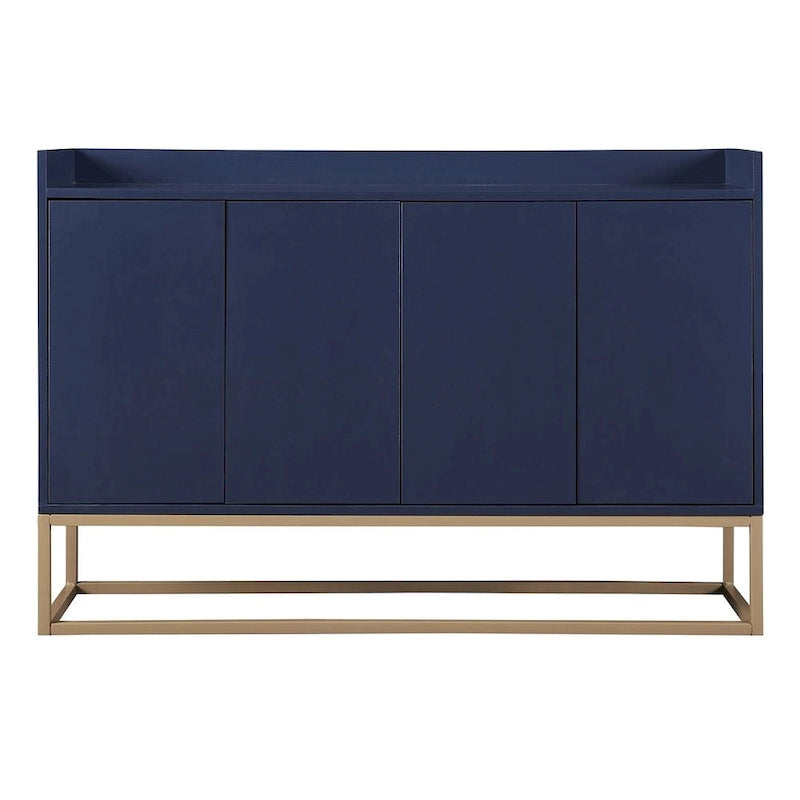 47.2 Modern Cabinet with Spacious Table and 4 Doors Sideboard/Buffet 7
