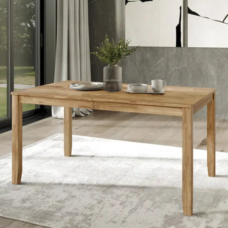 Set da pranzo in legno CraftPorch Classic da 5 pezzi 3