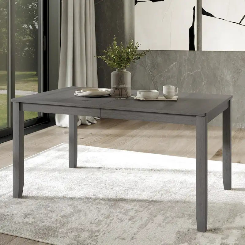 Set da pranzo in legno CraftPorch Classic da 5 pezzi 12