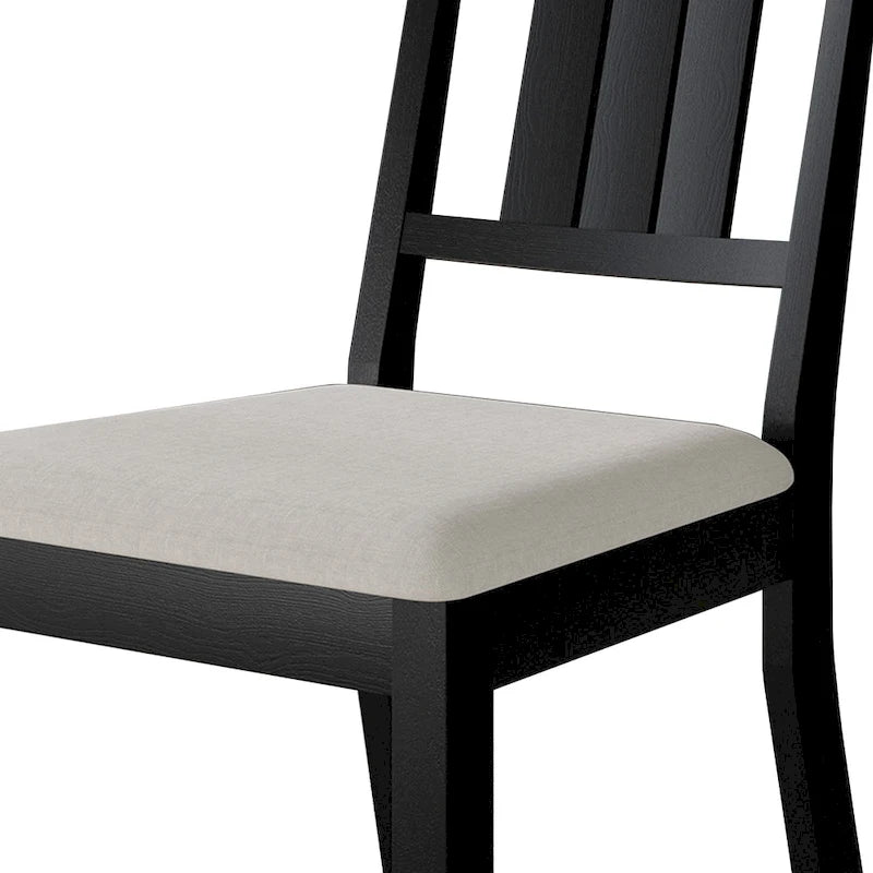 Set da pranzo in legno CraftPorch Classic da 5 pezzi 23