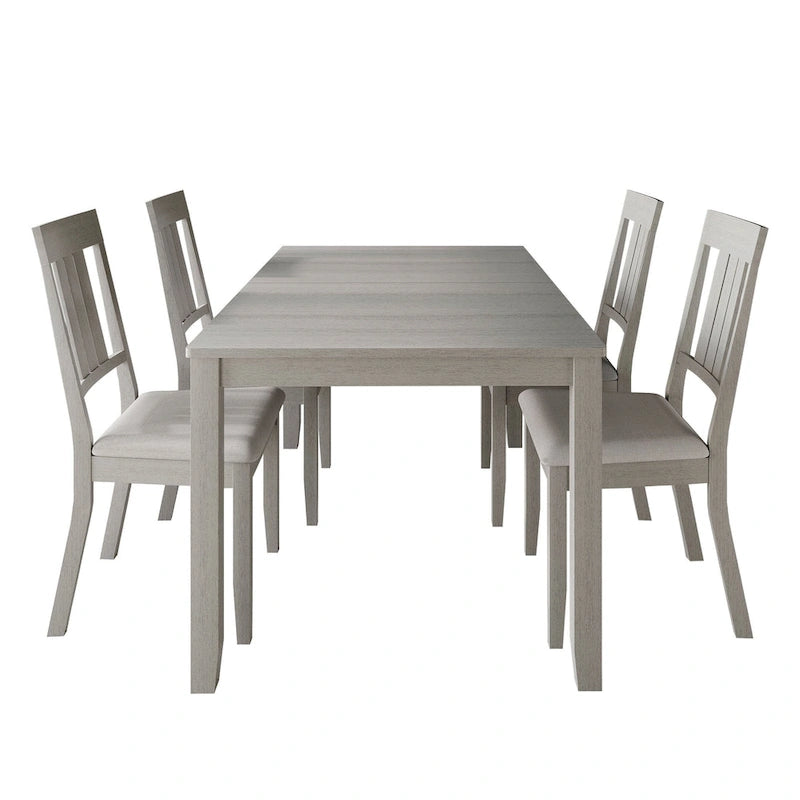 Set da pranzo in legno CraftPorch Classic da 5 pezzi 30