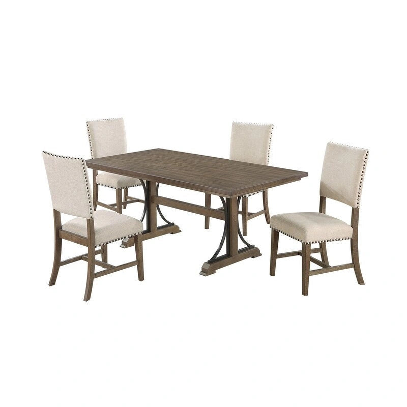 Set da pranzo rustici di alta qualità 4