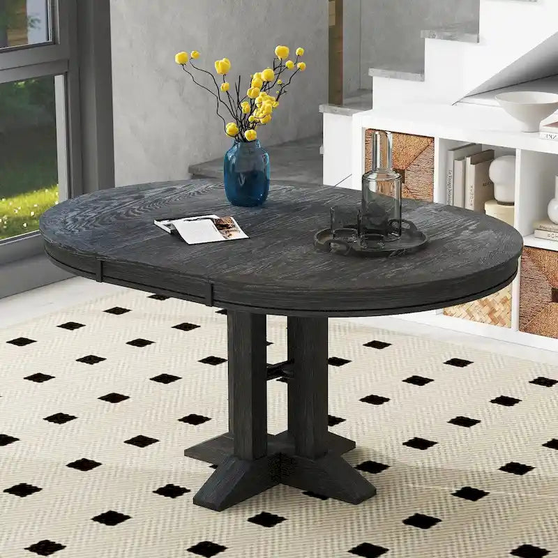 56 Dining Table Extendable Oval Table 18