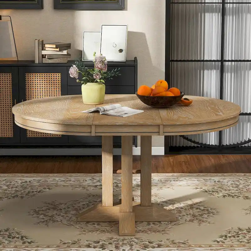 56 Dining Table Extendable Oval Table 19