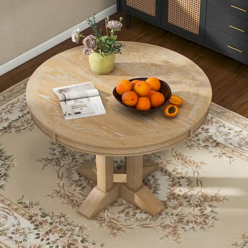 56 Dining Table Extendable Oval Table 5