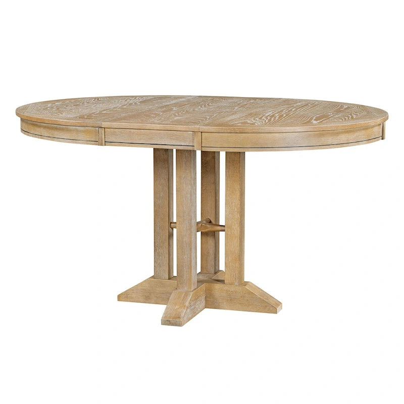 56 Dining Table Extendable Oval Table 10