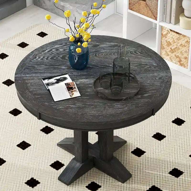 56 Dining Table Extendable Oval Table 11