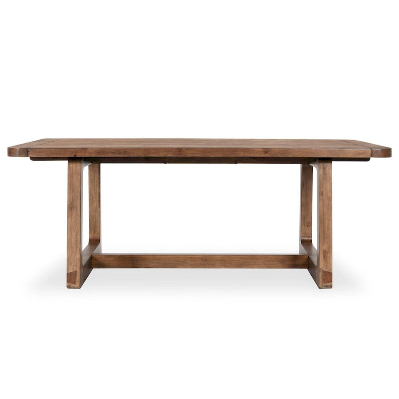 Classic Home Lyra 80-110 Extendable Dining Table in Smoke Brown - 80-110Wx39Dx30H 3