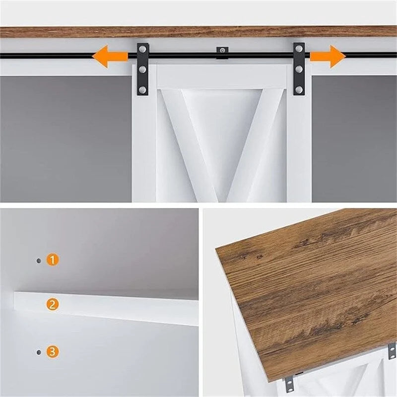 Mobile buffet - 39,9 P x 106,7 L x 81,3 A 10