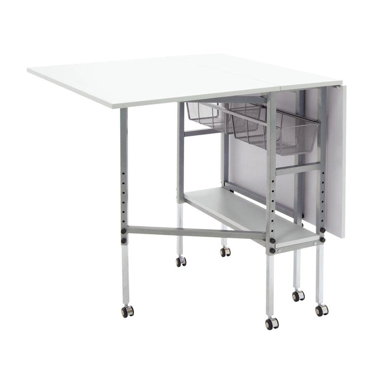 Sew Ready Adjustable Height Hobby and Craft Table with Drawers 4