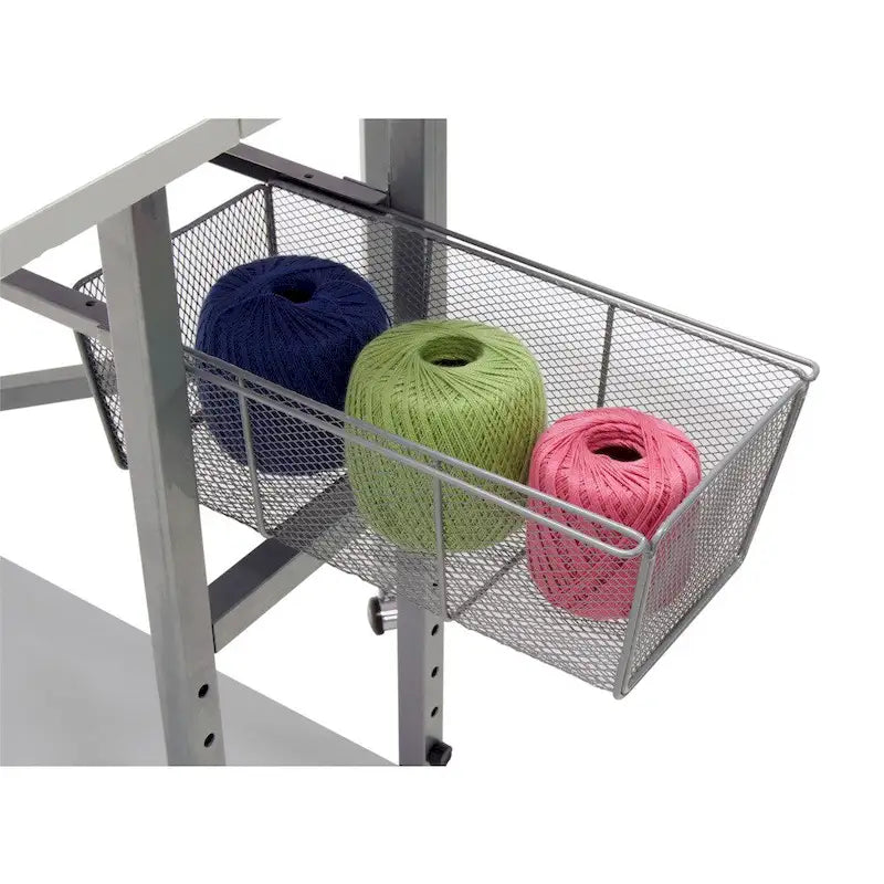 Sew Ready Adjustable Height Hobby and Craft Table with Drawers 8