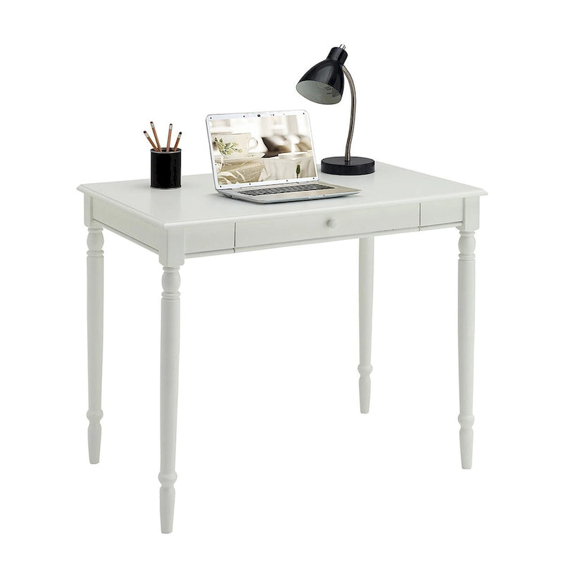 Convenience Concepts French Country 1 Drawer Desk 3