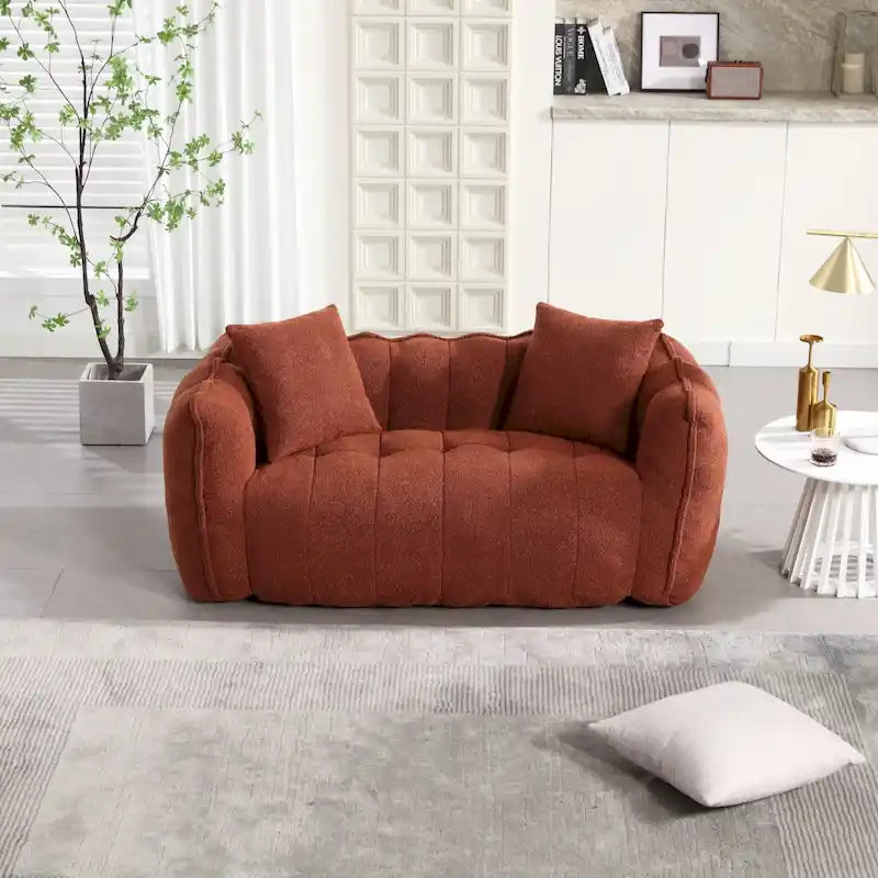 Comfortable square recliner sofa 36
