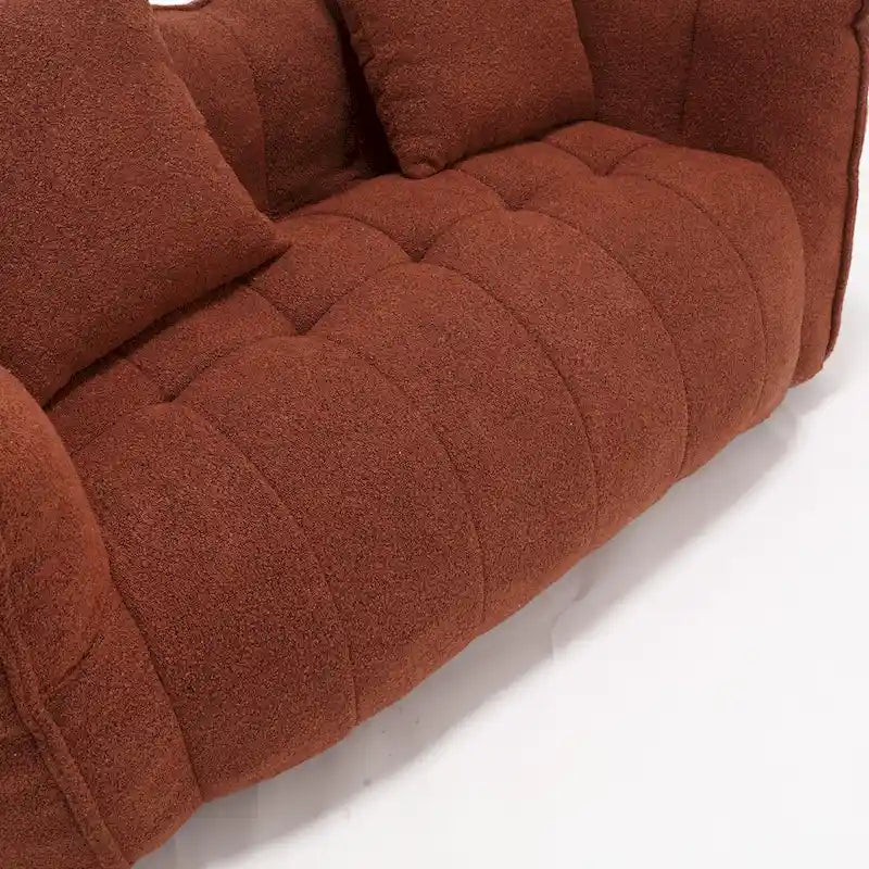 Comfortable square recliner sofa 14
