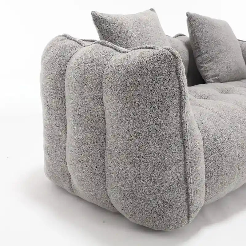 Comfortable square recliner sofa 29