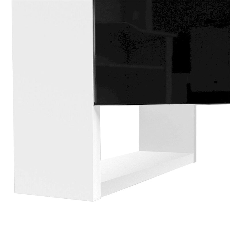 Modern TV Stand w/ Non-heating Electric Fireplace for TVs up to 78 19