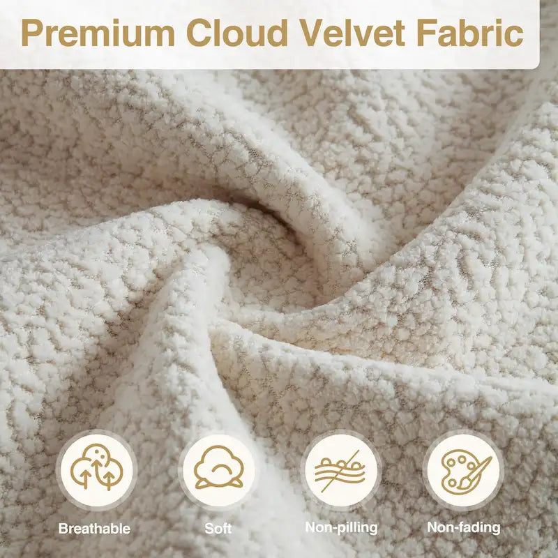 HOOOWOOO L-Shaped Upholstered Sofa Couch with Metal Legs 28