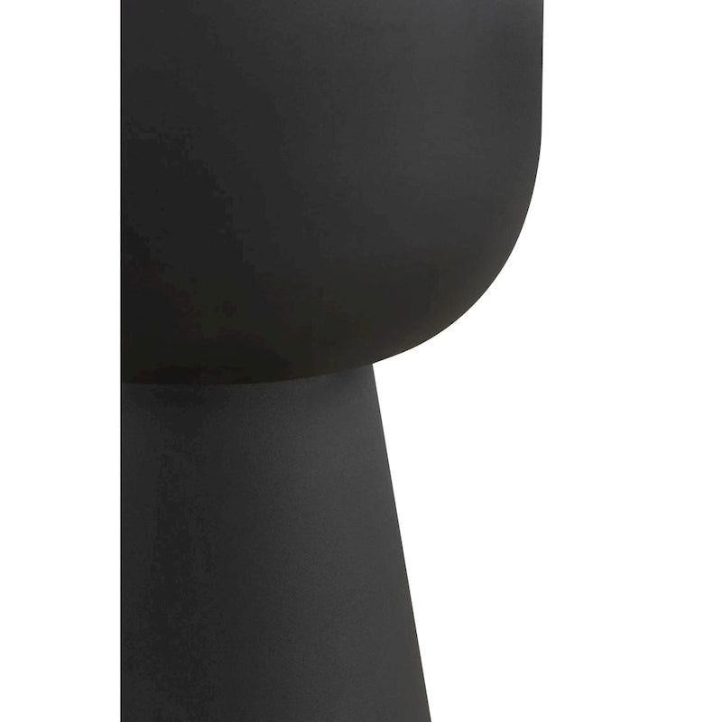 NILA Tavolino Nero con Top in Marmo Bianco, Accento Moderno per Soggiorno e Camera da Letto 4