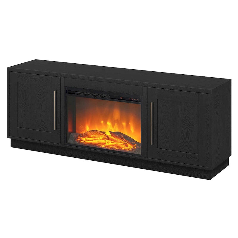 Tillman Rectangular TV Stand with Log Fireplace for TV's up to 75 15