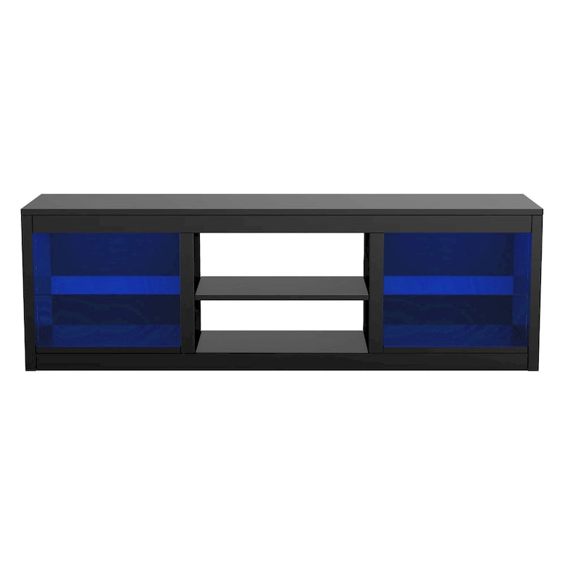 66 Modern RGB LED TV Stand Console Table for TV's up to 75 4