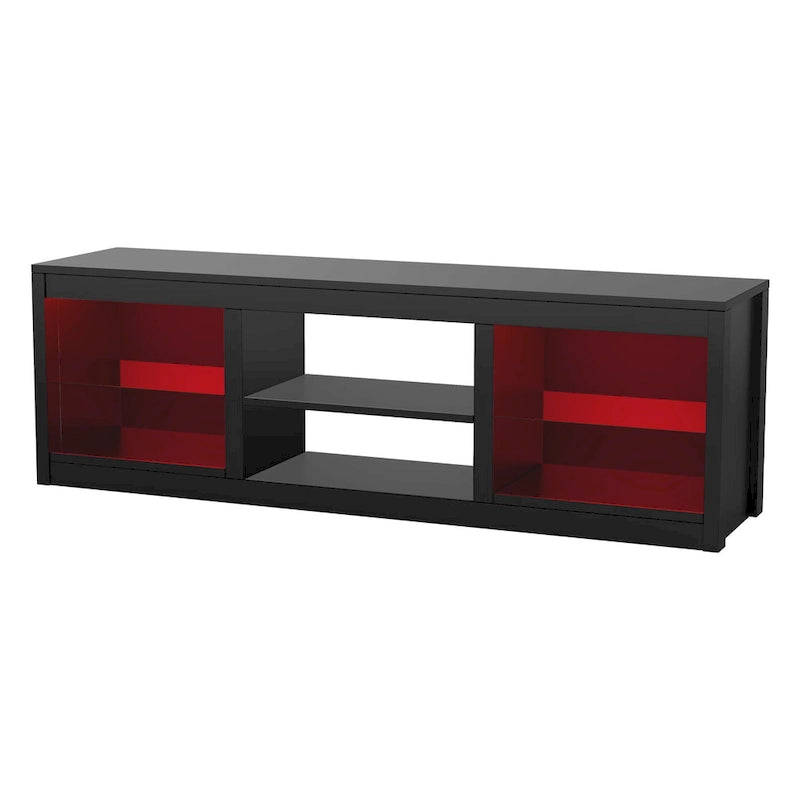 66 Modern RGB LED TV Stand Console Table for TV's up to 75 9