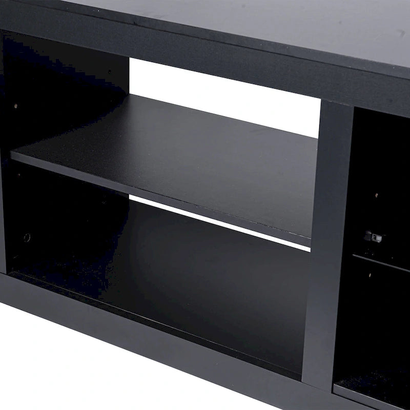 66 Modern RGB LED TV Stand Console Table for TV's up to 75 11
