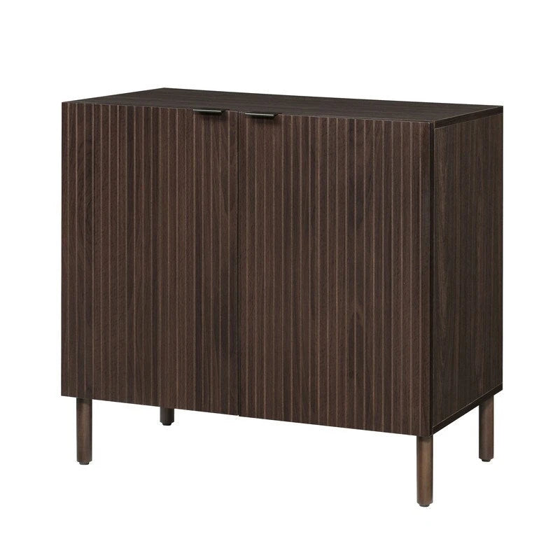 Merk Walnut Cabinet 2 Door 3