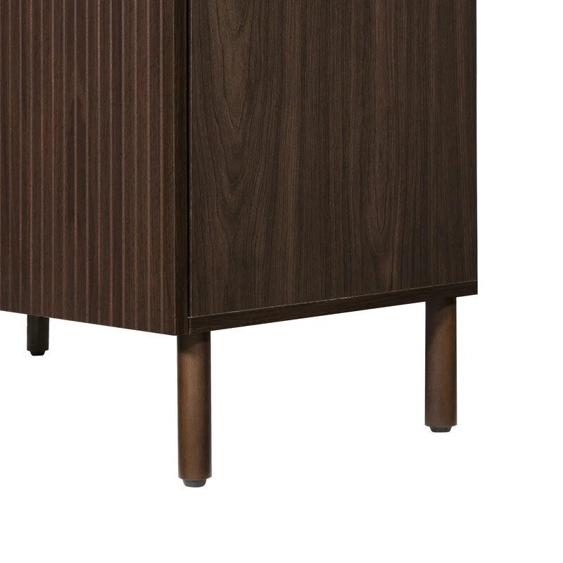Merk Walnut Cabinet 2 Door 5