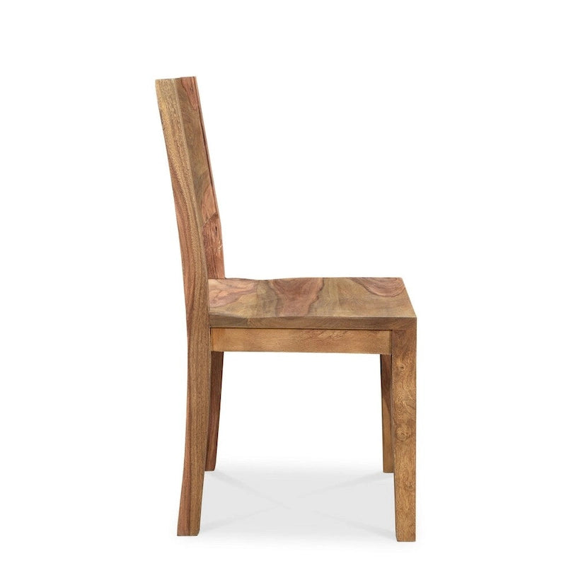 Raven Sheesham Wood Dining Chairs - set of 2 3
