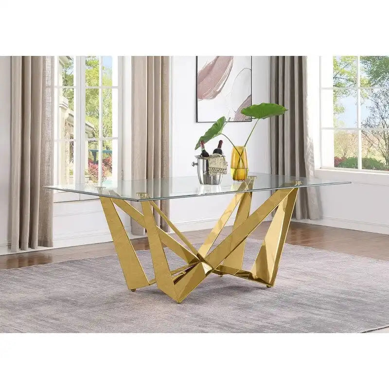 Best Quality Furniture Glass Dining Table 5
