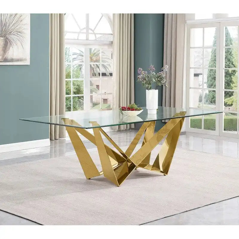 Best Quality Furniture Glass Dining Table 7